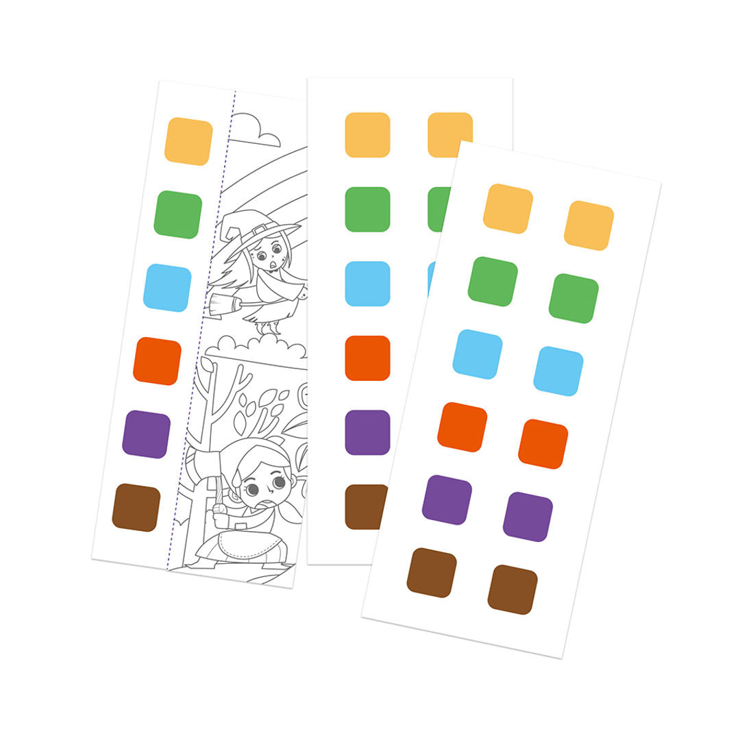 mierEdu, Vattenfärgsmålblock – Äventyr