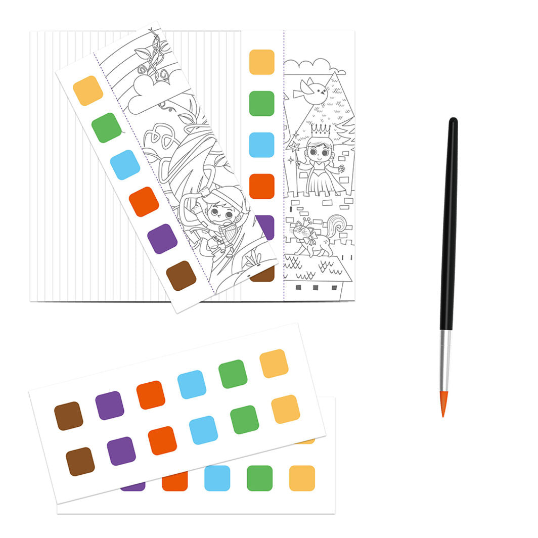 mierEdu, Vattenfärgsmålblock – Äventyr