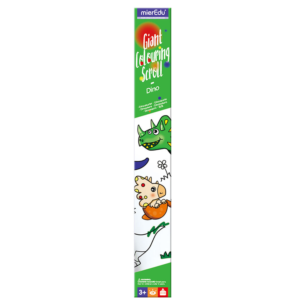 mierEdu, Jättebanner för färgläggning – Dinosaurier