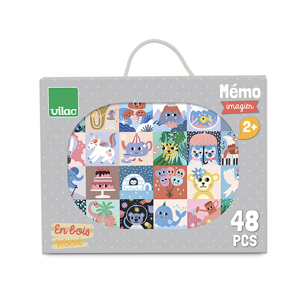 Vilac Memoryspel av Michelle Carlslund, 48 bitar