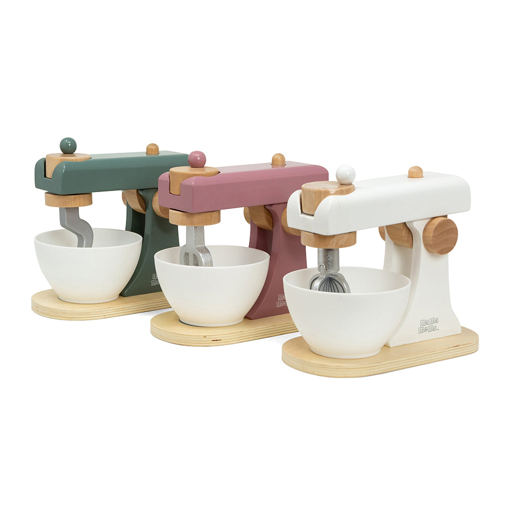 MaMaMeMo mixer med tillbehör - Emerald green