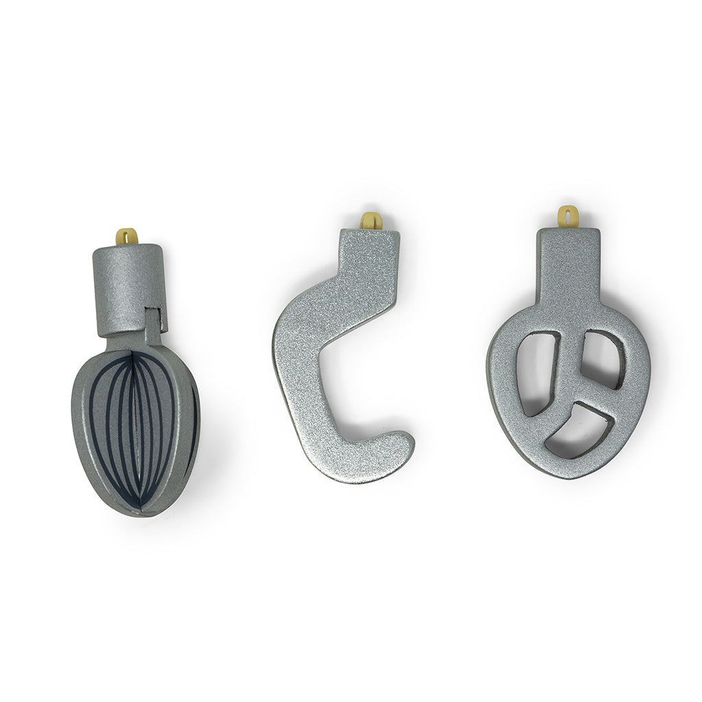 MaMaMeMo mixer med tillbehör - Emerald green