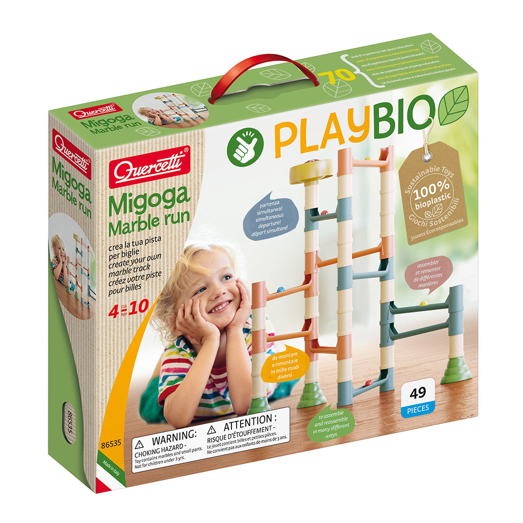 Quercetti kulbana, Play Bio - Migoga marble run basic