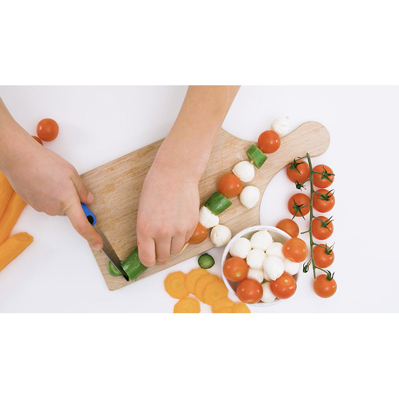 Kinderkitchen barnkockknivset, 2 delar - rosa/lila