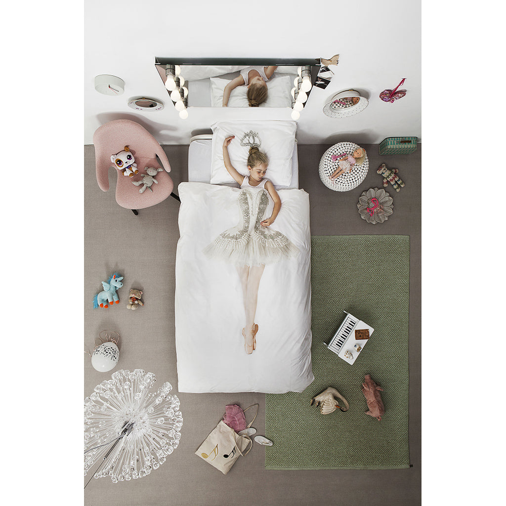 Snurk vuxenpåslakan, ekologiskt – Ballerina