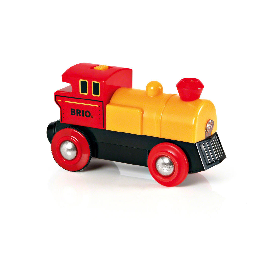 Brio Tovejs lokomotiv, batteridrevet