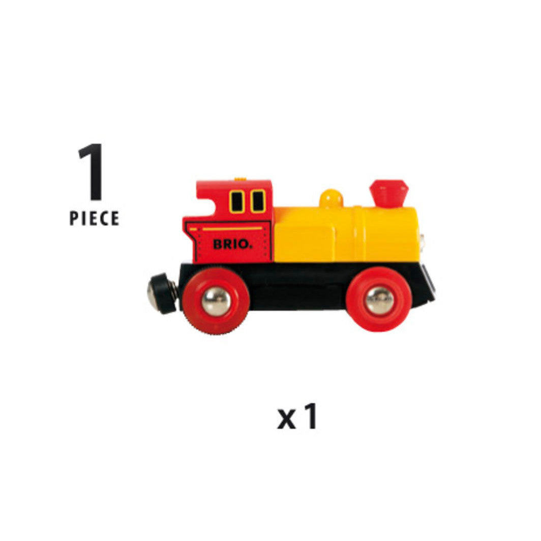 Brio Tåglok med dubbelriktning, batteridrivet