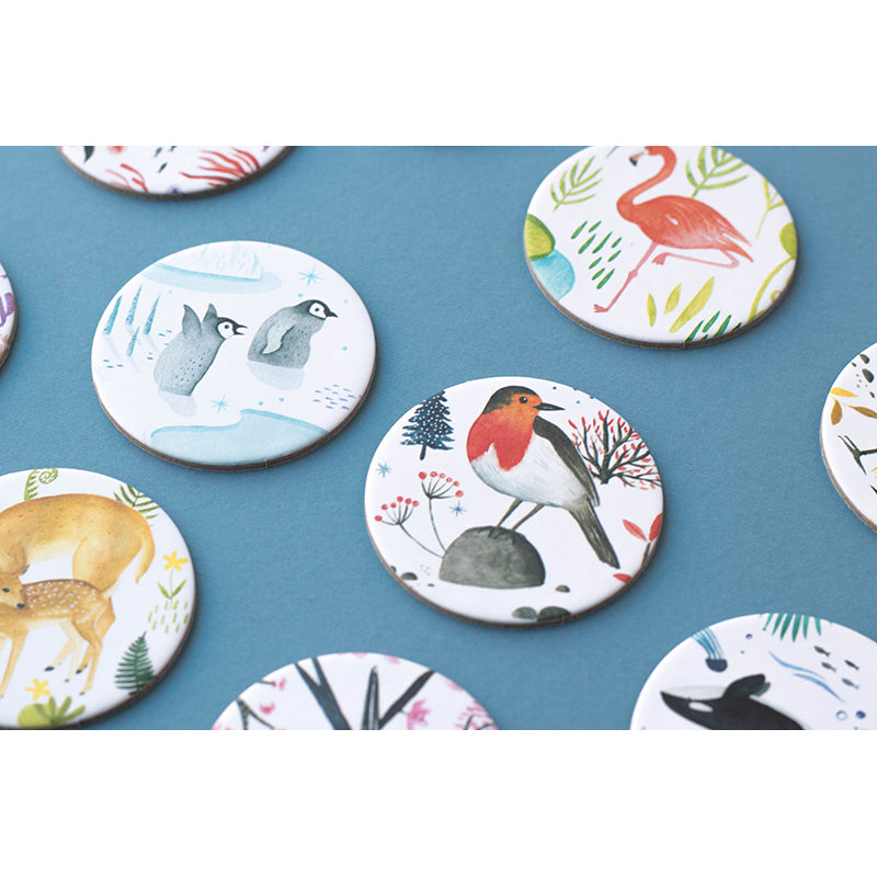 Londji memoryspel, Wildlife – 32 bitar