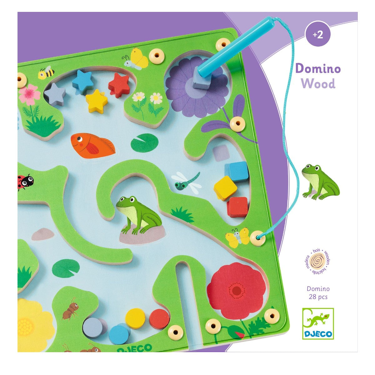 Djeco Frølabyrint, magnetisk DJ01614