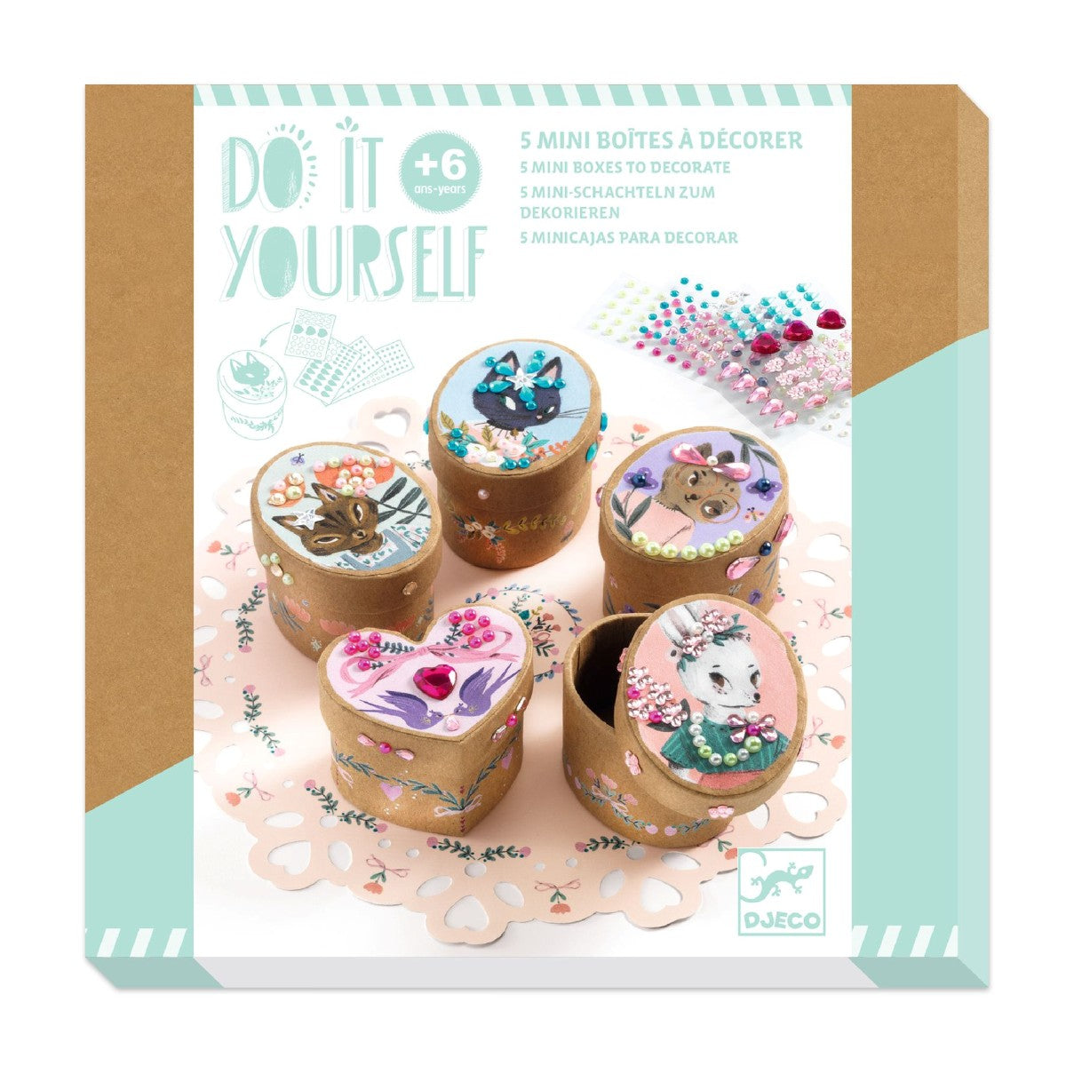 Djeco DIY - 5 miniaskar