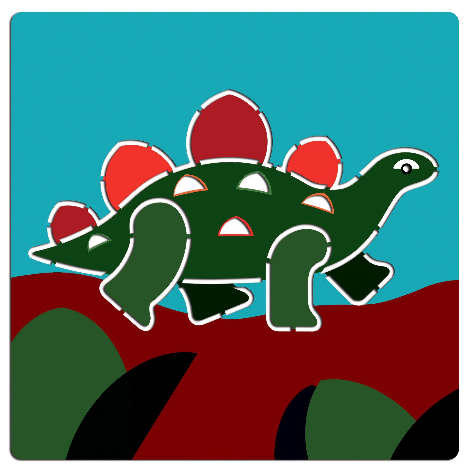 Djeco ritmallar, dino