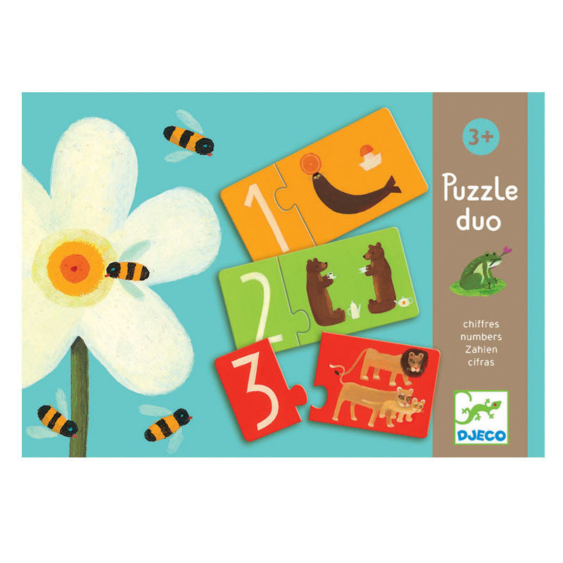 Djeco puslespil duo, tal