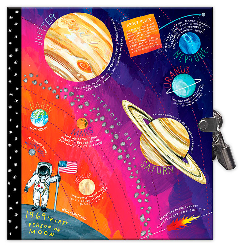 Eeboo dagbog m lås, Eventyr i rummet