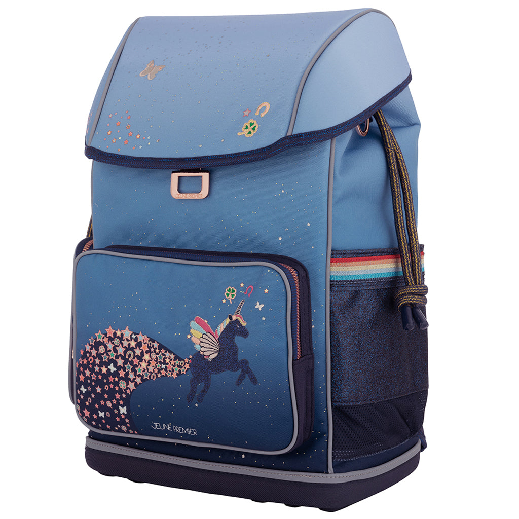 Jeune Premier Ergonomisk ryggsäck, Unicorn Universe – För barn 6–10 år