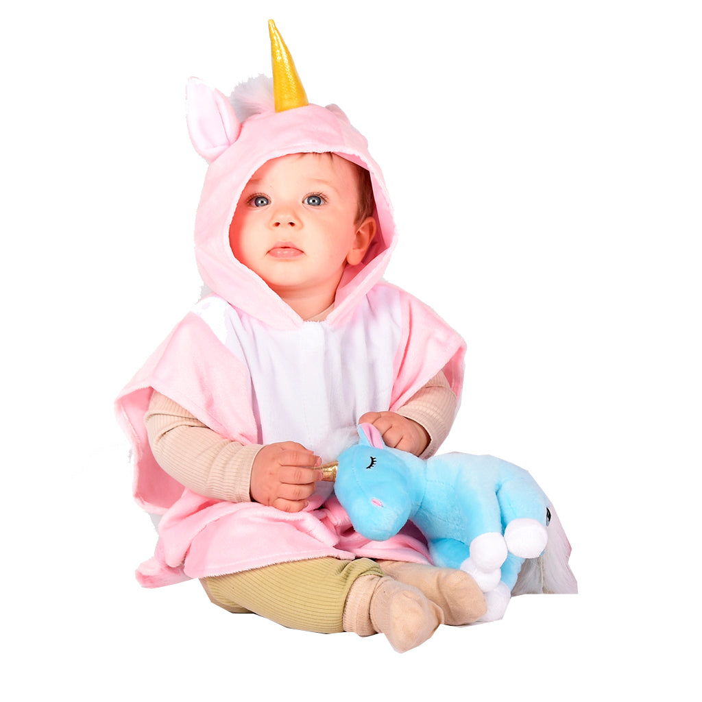 Den goda Fen dyrekostume, Enhjørning kappe - str. 1-4 år