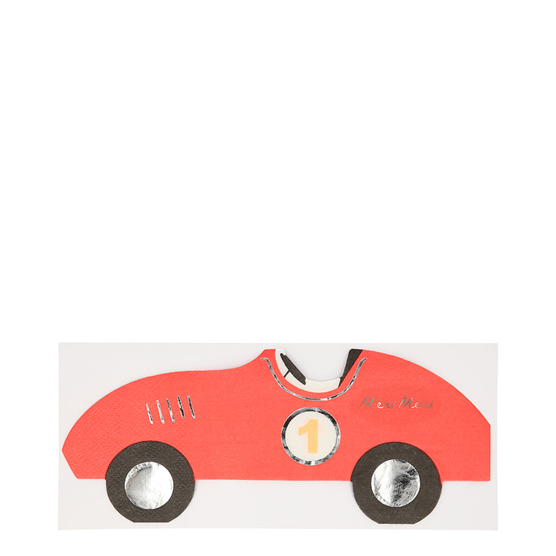 Meri Meri servetter, Race car - 16 st.
