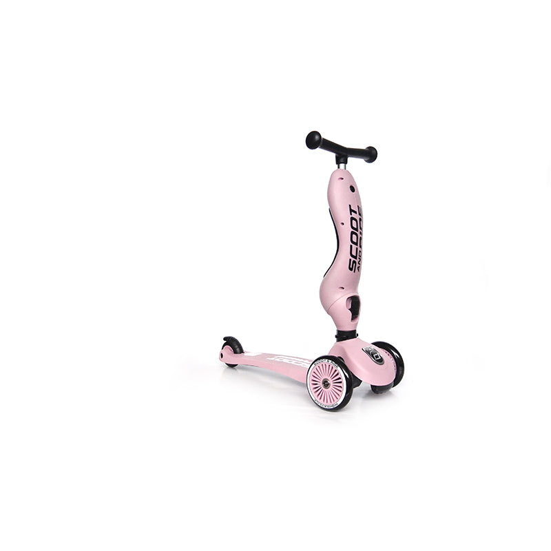 Scoot and Ride Highway Kick 1, sparkcykel – Rose