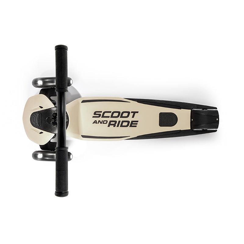 Scoot and Ride Highway Kick 5, sparkcykel - LED Ash