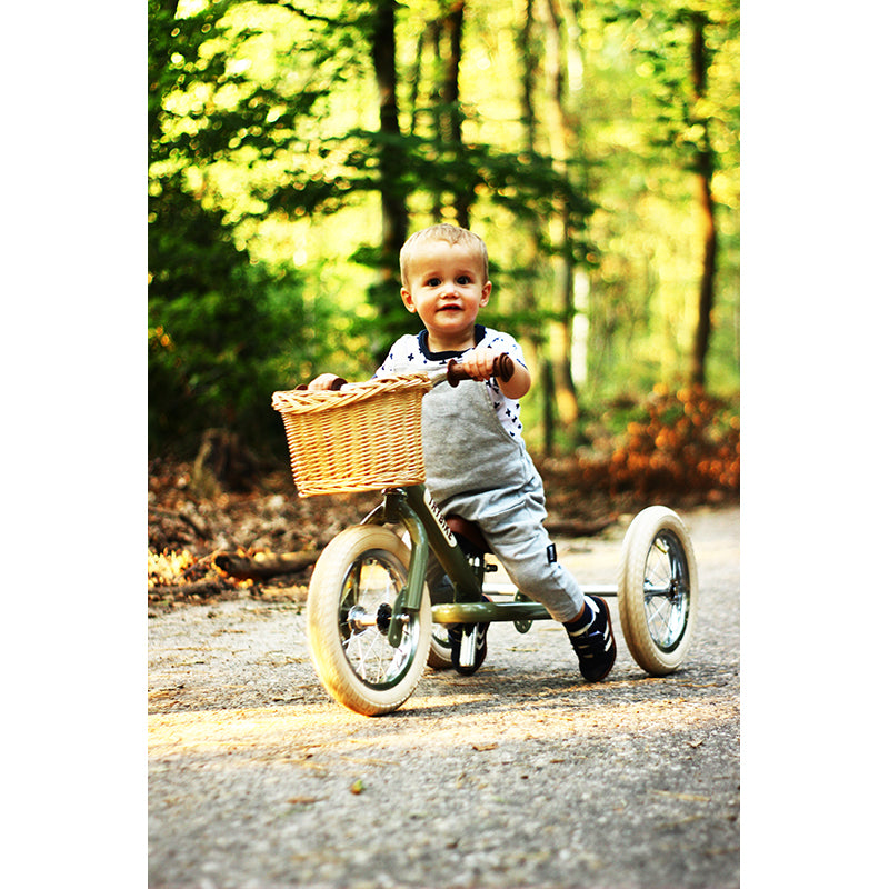 Trybike cykelkorg i flätad design