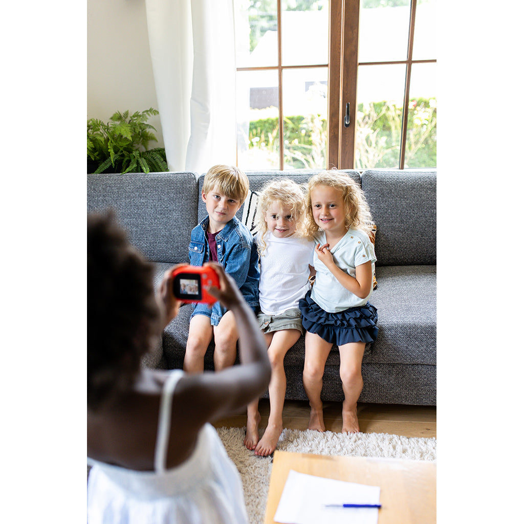 Kidycam barnkamera, 32 GB, vattentät - Röd