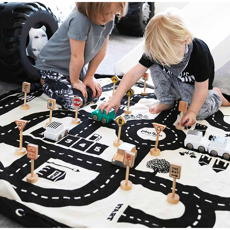 Play&Go Två-i-ett filt, Vägkarta