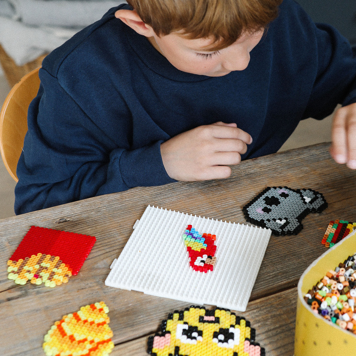 Hama Midi-pärlor i påse, ljus turkos - 1000 st.