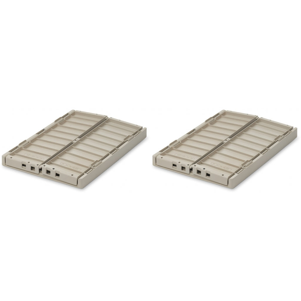 Liewood Weston foldekasse M, 2-pack - Sandy