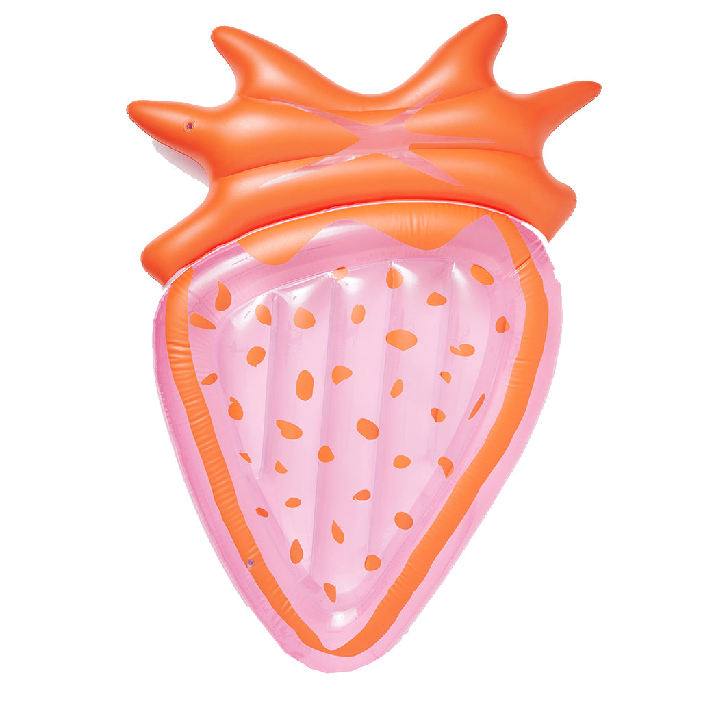 Sunnylife luftmadras, Jordbær - Fra 6 år