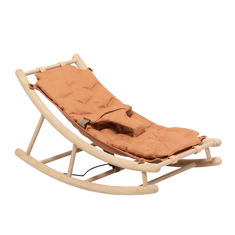 Oliver Furniture, Wood Baby & Junior gungstol – Ek/caramel