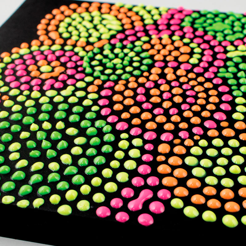 Ooly Dot-a-Dot målning, Neon