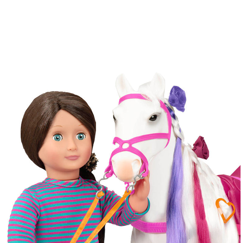 Our Generation dukketilbehør, Lipizzaner hest - hvid vist med Our Generation