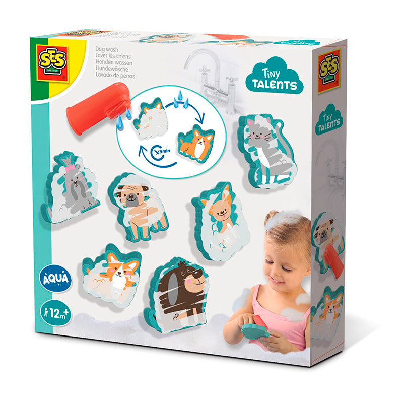 SES Creative Badleksak, Hundtvätt