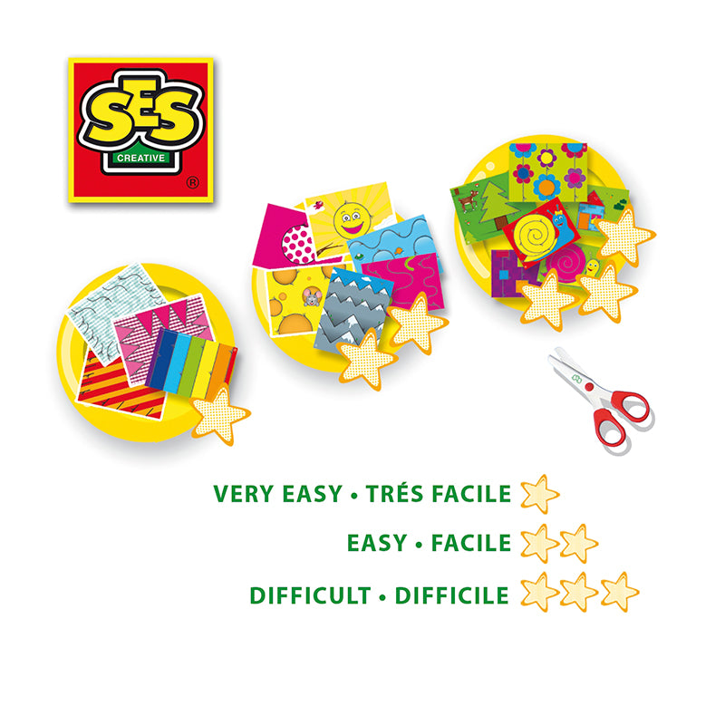 SES Creative Lär dig klippa, nybörjarset med 16 olika motiv