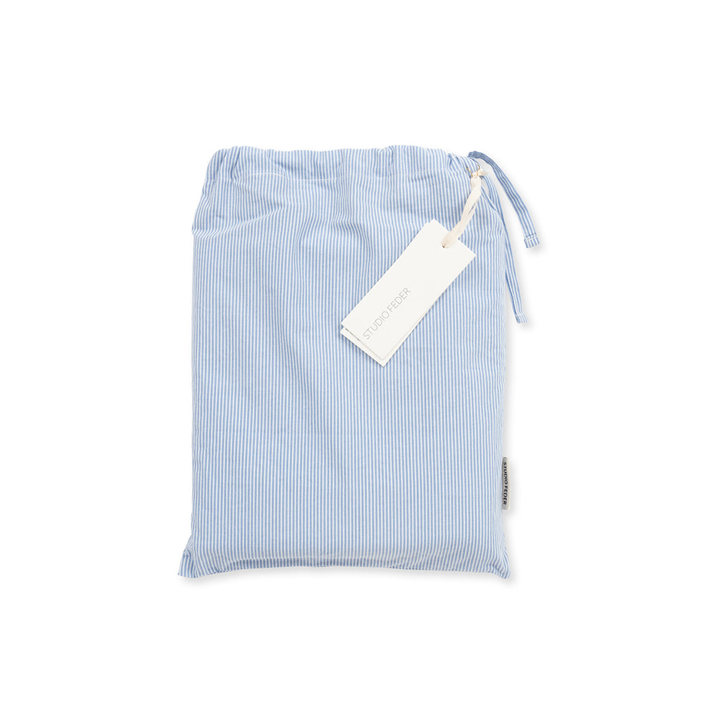 Studio Feder juniorsängkläder, ekologiskt - Milk Stripe