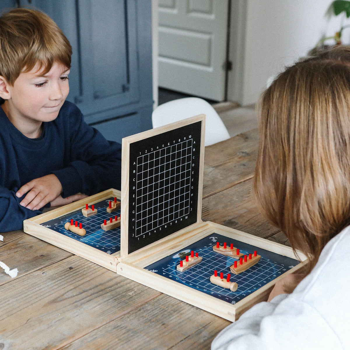 Sænke slagskibe i træ