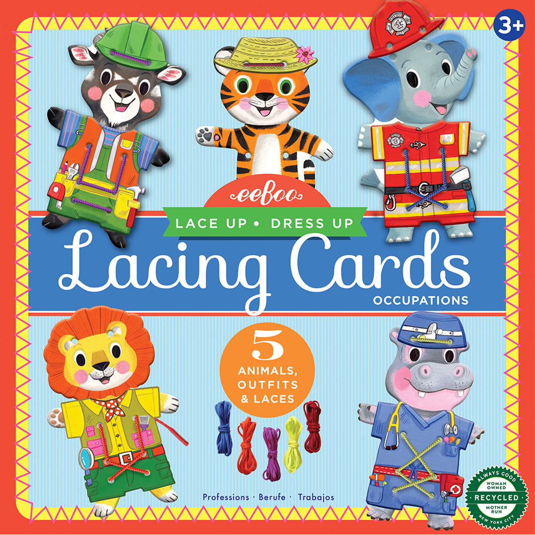 eeBoo Snörkort/sykort - Arbetskläder