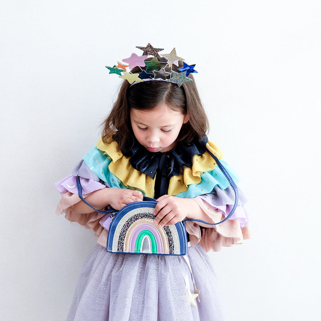 Mimi & Lula - Axelväska - Rainbow Ziggy