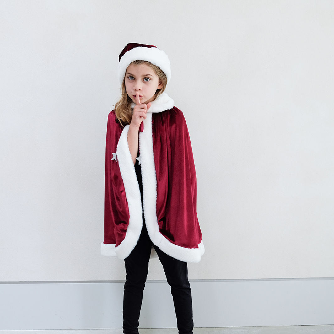 Mimi & Lula, Utklädningskläder, Mantel - Santa