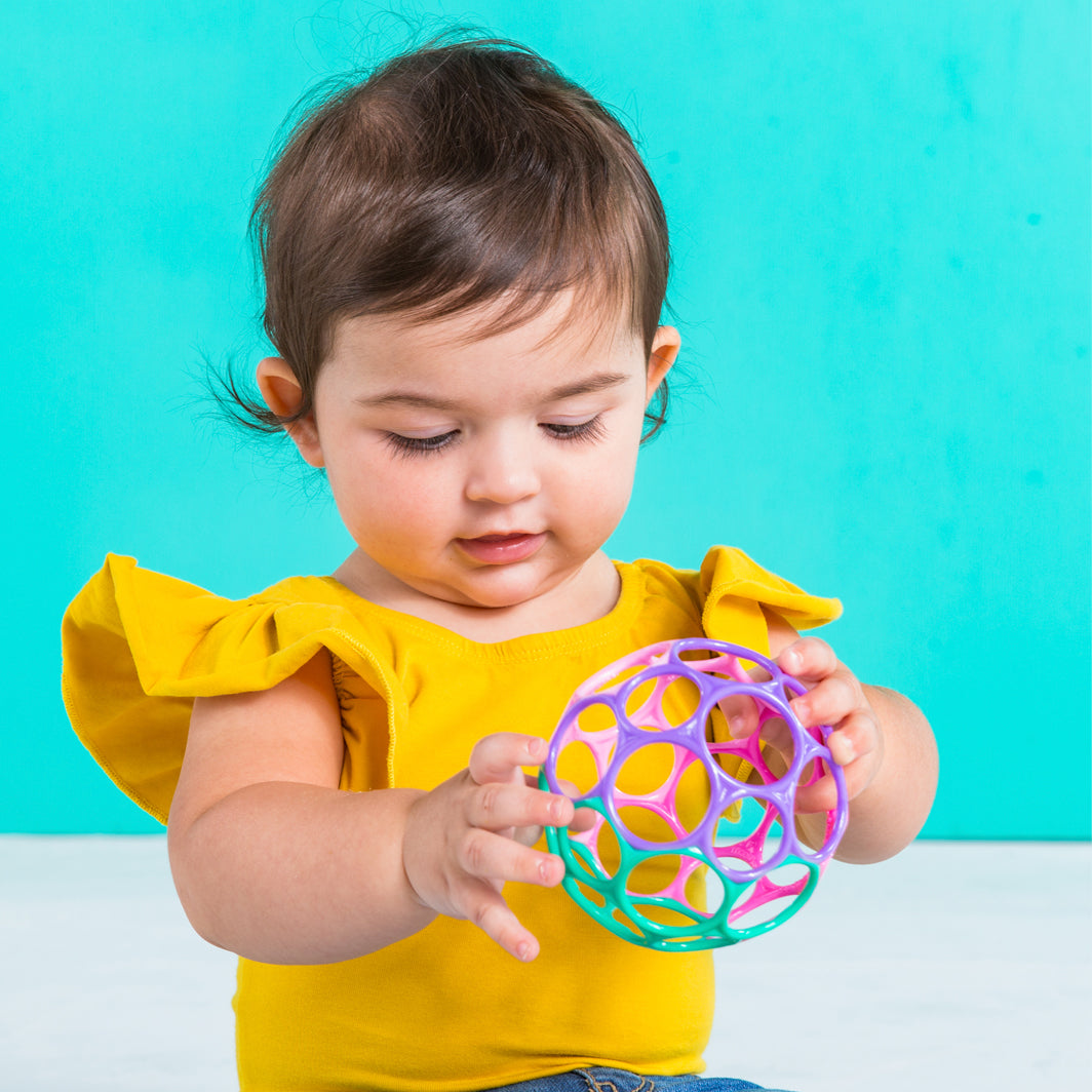 Oball Classic, Motorikboll - rosa/lila