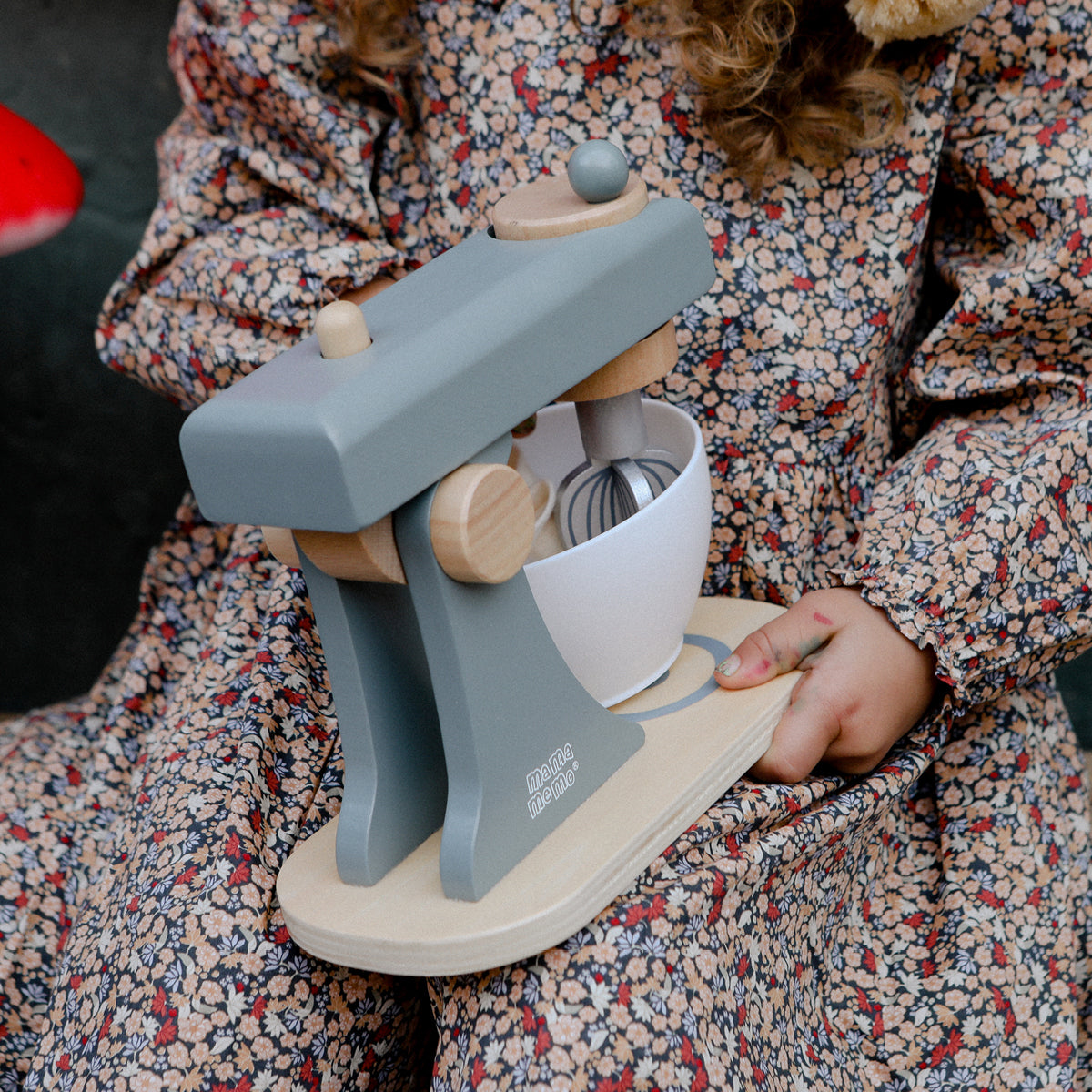 MaMaMeMo mixer med tillbehör - Emerald green