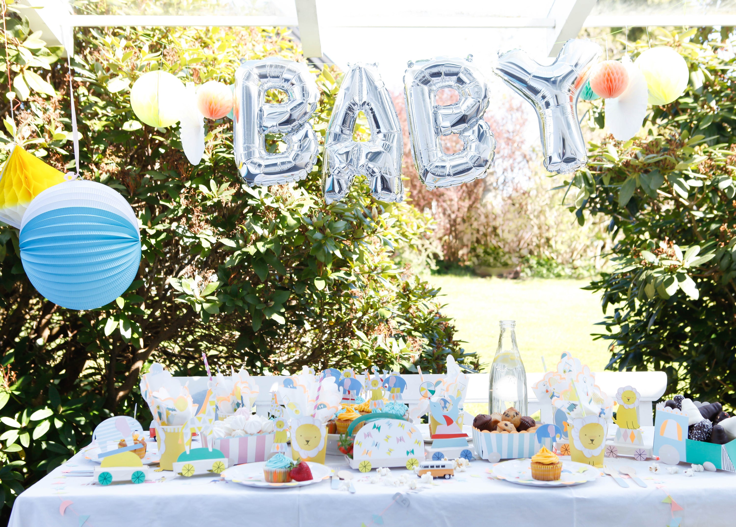 Inspiration og ideer til babyshower