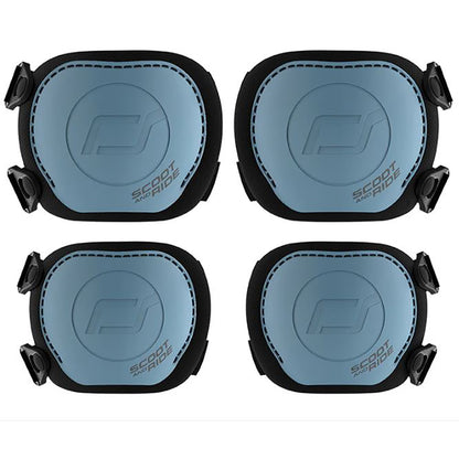 Scoot &amp; Ride Skyddsutrustning för sparkcykel, Steel - Strl. XXS-S