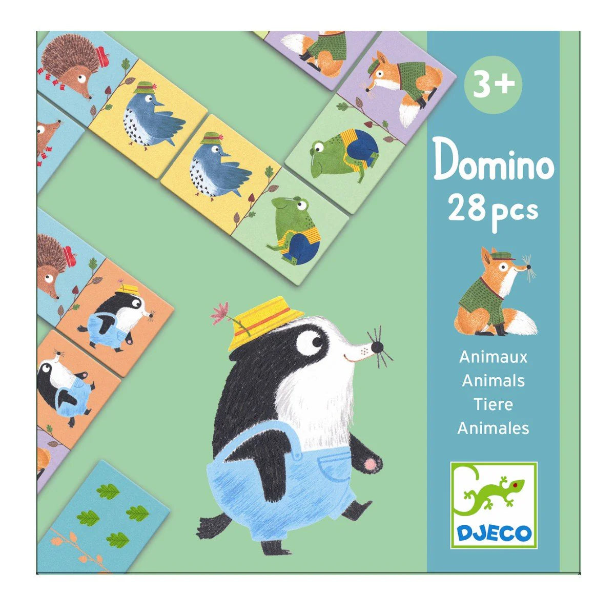 Djeco Domino, Skogens djur