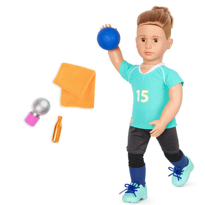 Our Generation docka, Johnny med böjbara ben - 46 cm