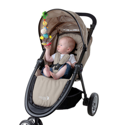 Playgro aktivitetslegetøj, Hesten Clip Clop, rangle m. clips