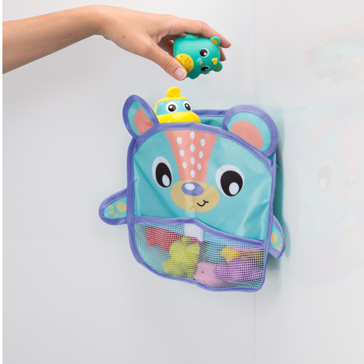 Playgro badtillbehör, Björn för förvaring av badleksaker