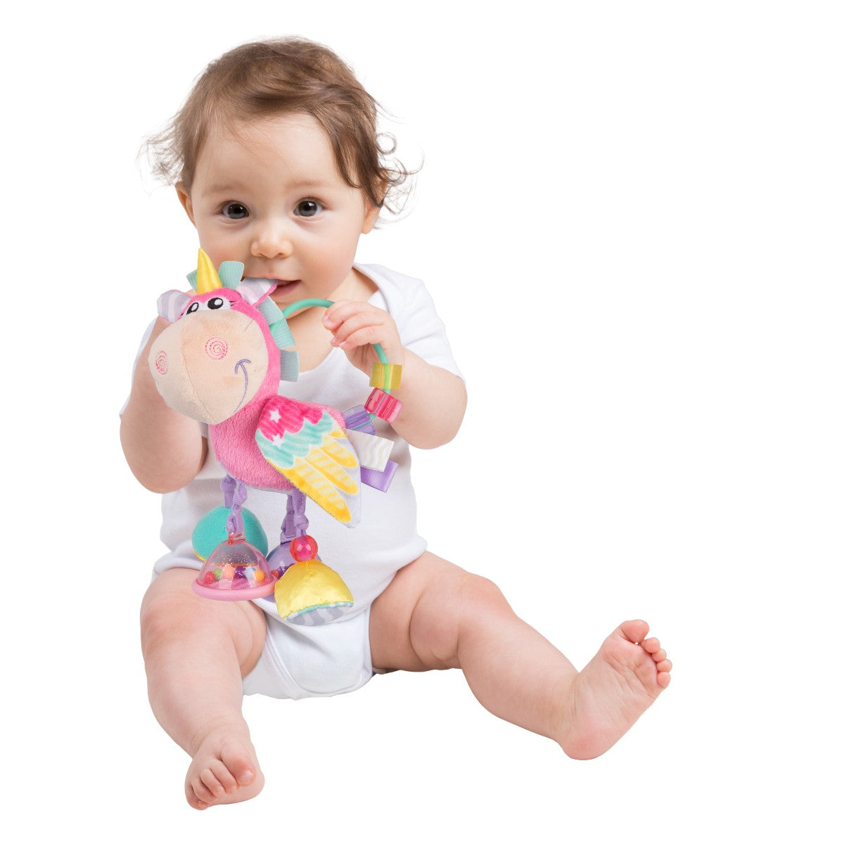 Playgro aktivitetsleksak, Enhörning aktivitetsrassel
