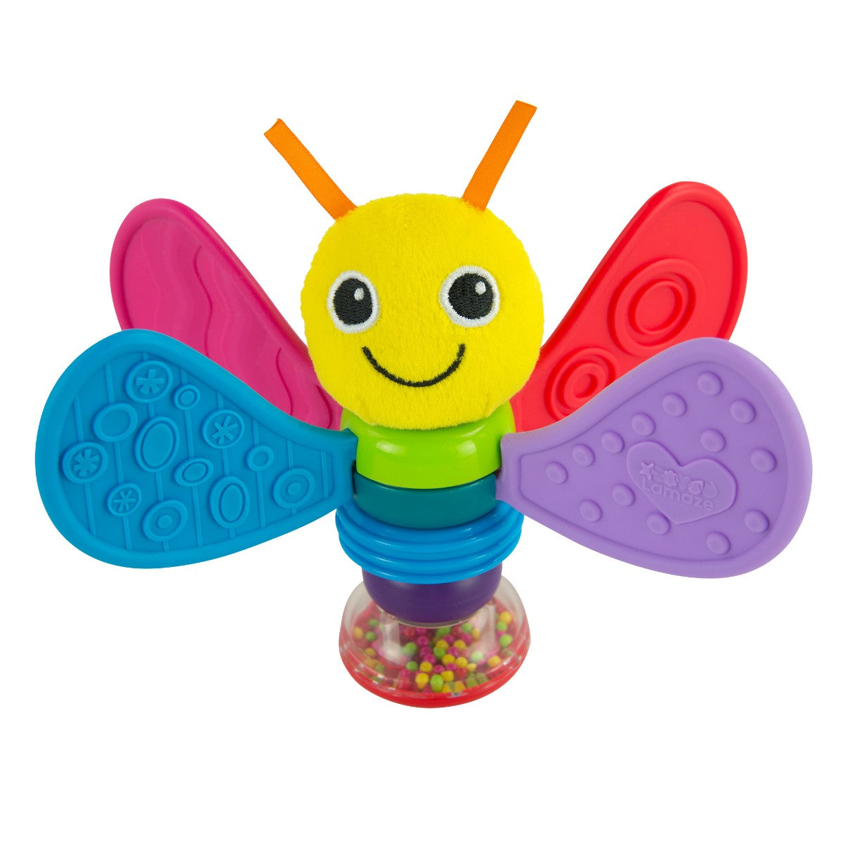 Lamaze skallra, plast - Freddie