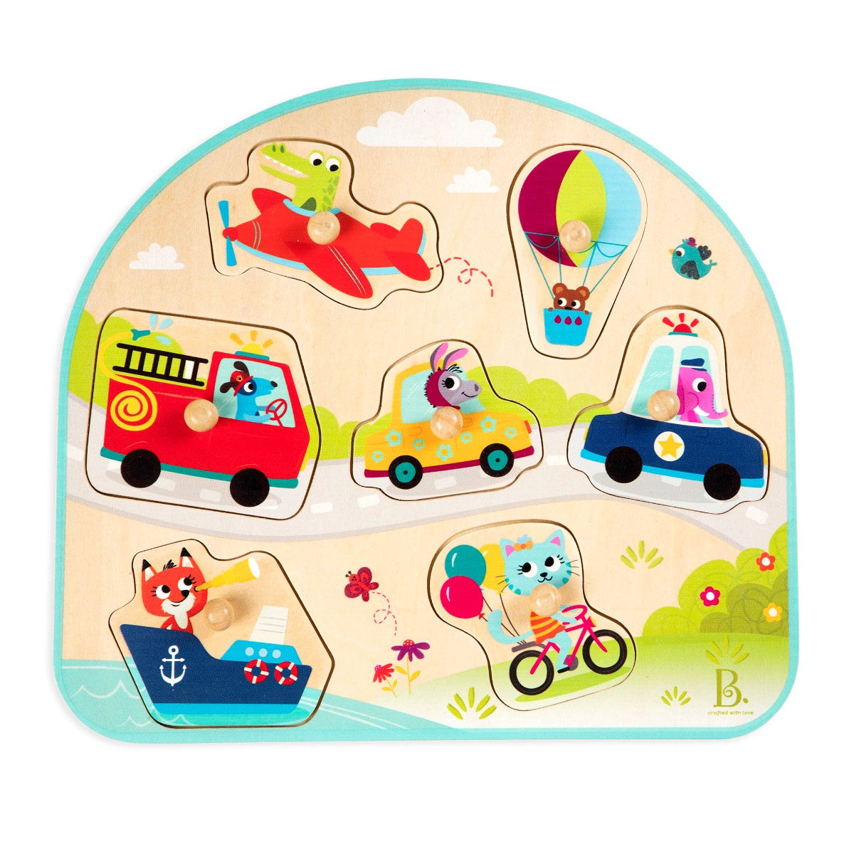 B Toys Knoppussel, Transport - Från 18 mån.