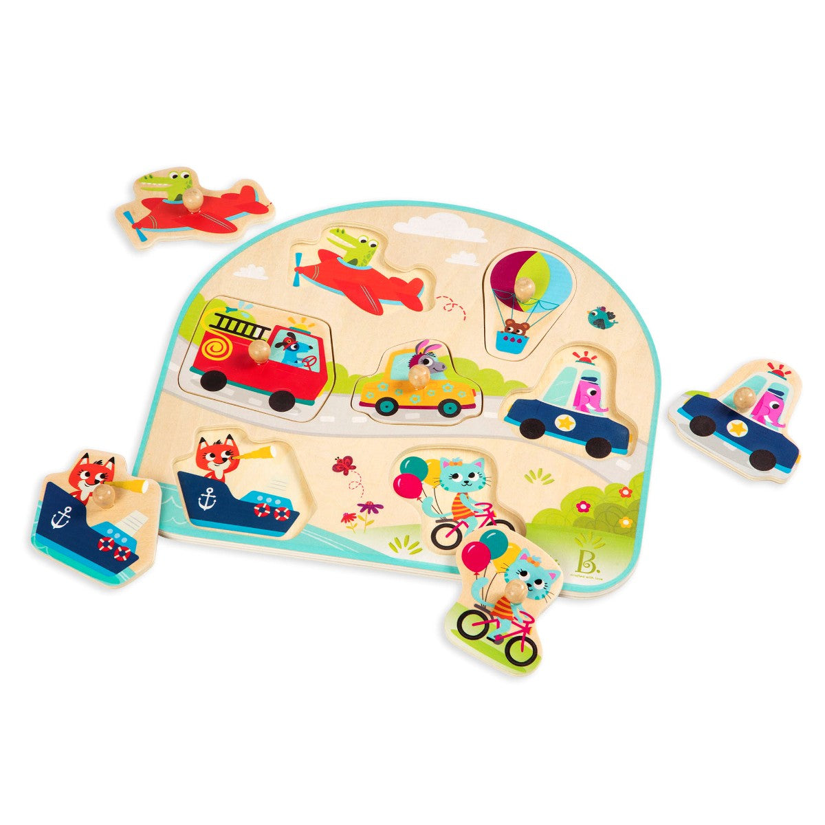 B Toys Knoppussel, Transport - Från 18 mån.